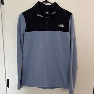 The North Face Black and Gray Fleece Jacket